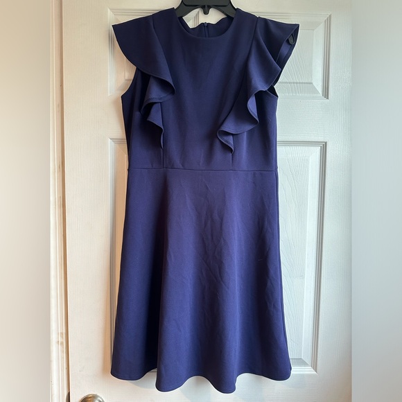 NWOT Navy Blue Dress- Women - Picture 1 of 4